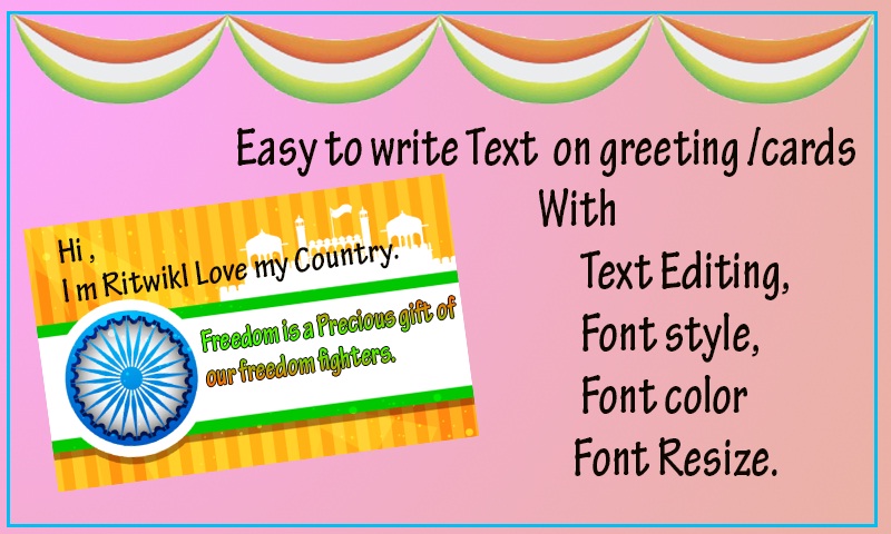 Happy Independence Day Sticker 2020